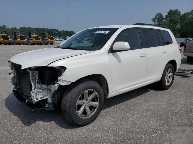 JTEDS41A982011276 - 2008 TOYOTA HIGHLANDER WHITE photo 1