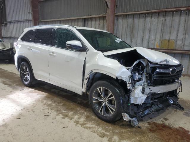 5TDKKRFH0GS505662 - 2016 TOYOTA HIGHLANDER XLE WHITE photo 4