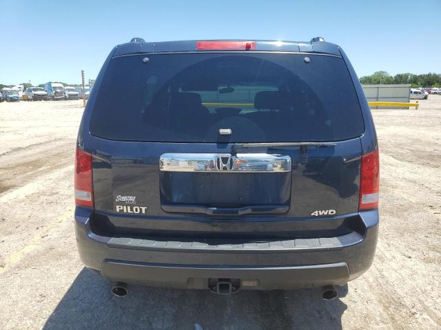 5FNYF4H48BB054070 - 2011 HONDA PILOT EX BLUE photo 6