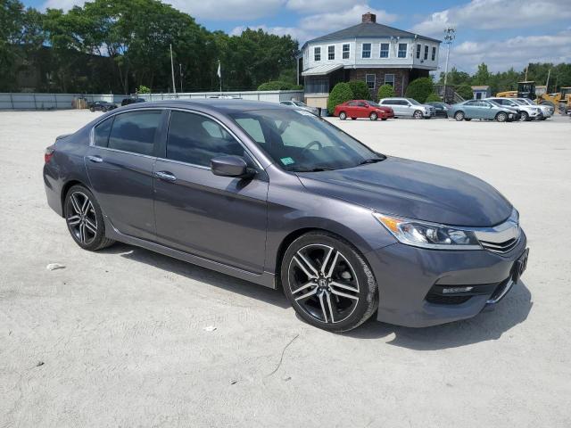 1HGCR2F19HA285108 - 2017 HONDA ACCORD SPORT SPECIAL EDITION GRAY photo 4