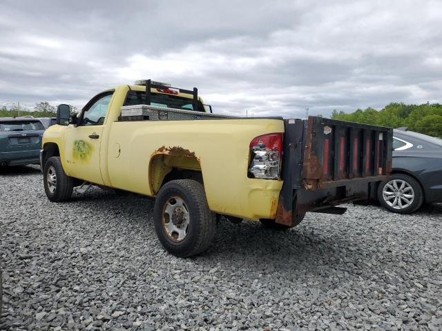 1GC0KVCG0DZ219204 - 2013 CHEVROLET SILVERADO K2500 HEAVY DUTY YELLOW photo 2