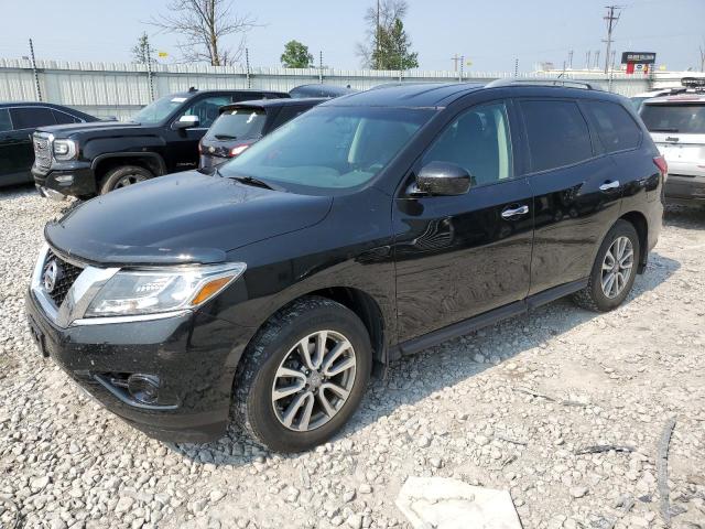 5N1AR2MM8GC641310 - 2016 NISSAN PATHFINDER S BLACK photo 1