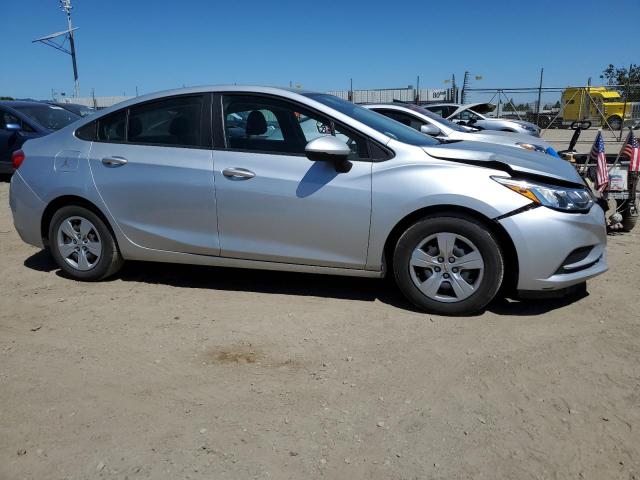 1G1BC5SM8H7215361 - 2017 CHEVROLET CRUZE LS GRAY photo 4