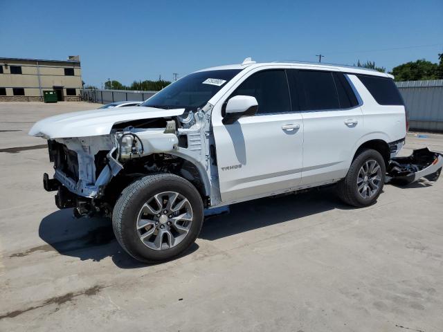 1GNSCNKD9NR362058 - 2022 CHEVROLET TAHOE C1500 LT WHITE photo 1