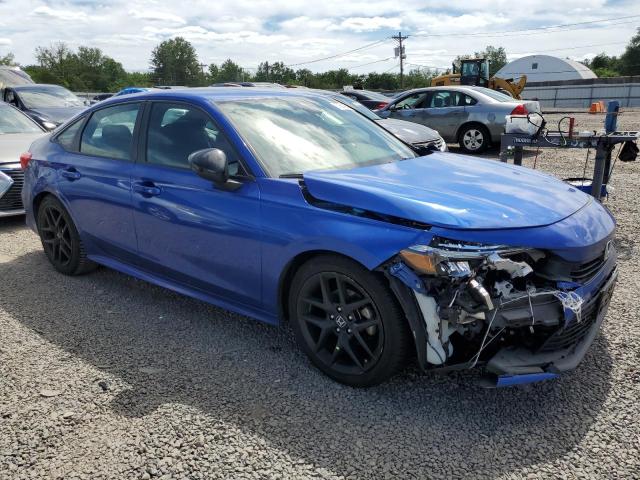 2HGFE2F55NH556528 - 2022 HONDA CIVIC SPORT 蓝色 照片 4