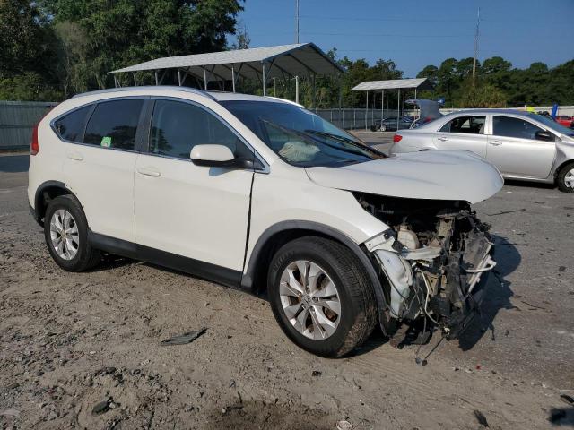 5J6RM3H7XCL029131 - 2012 HONDA CR-V EXL WHITE photo 4