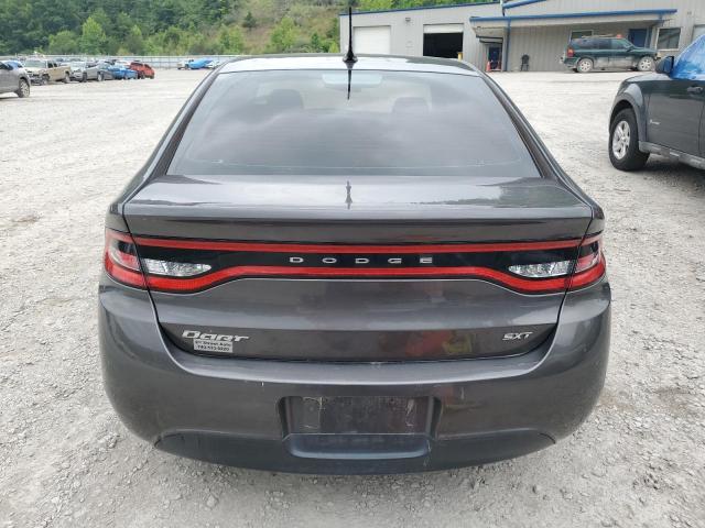 1C3CDFBB5GD570747 - 2016 DODGE DART SXT GRAY photo 6