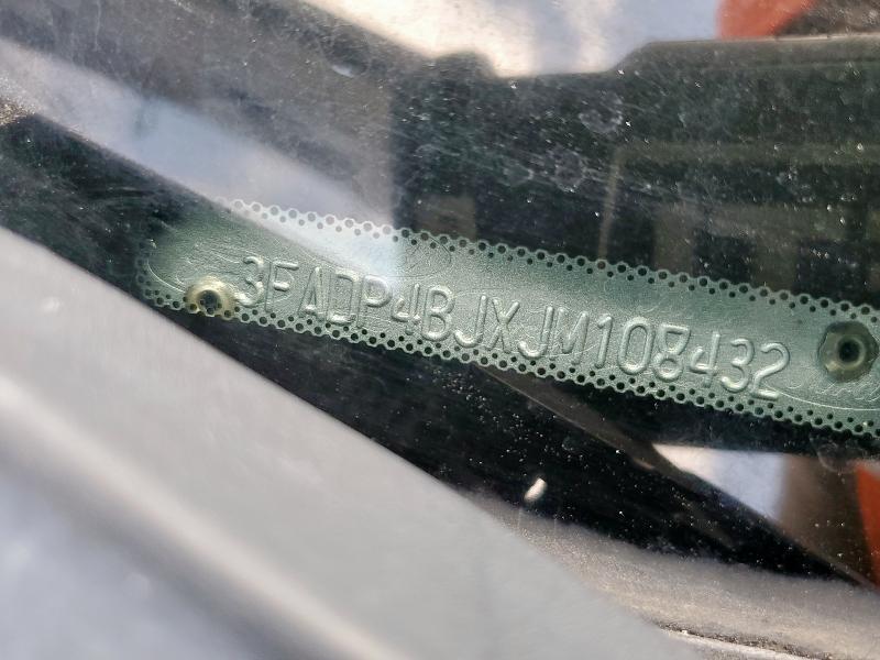 3FADP4BJXJM108432 - 2018 FORD FIESTA SE Argintiu fotografie 12