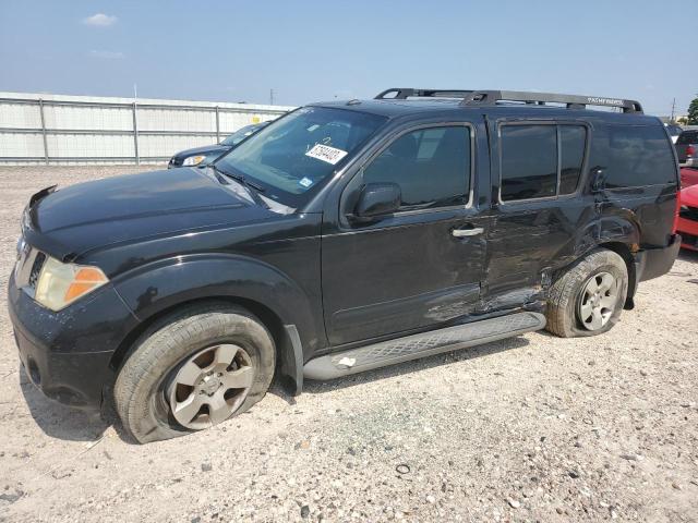 5N1AR18U86C618029 - 2006 NISSAN PATHFINDER LE BLACK photo 1