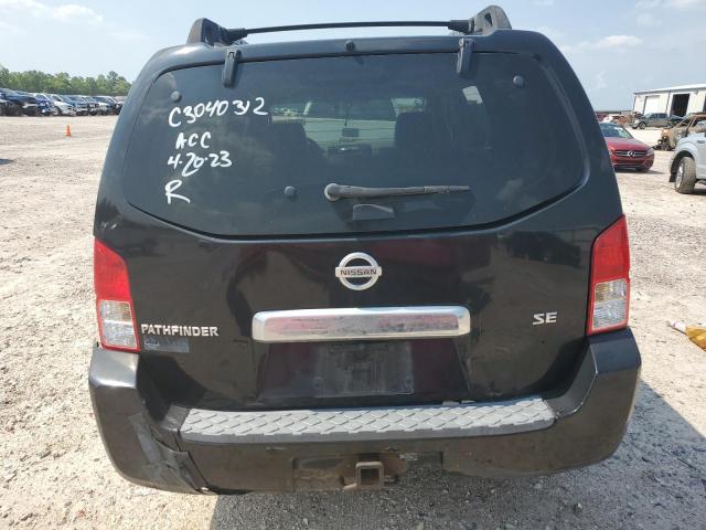 5N1AR18U86C618029 - 2006 NISSAN PATHFINDER LE BLACK photo 6