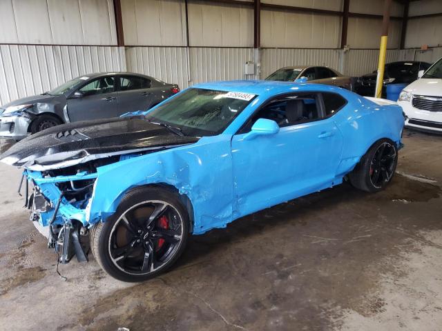 1G1FF1R72N0116671 - 2022 CHEVROLET CAMARO LT1 BLUE photo 1