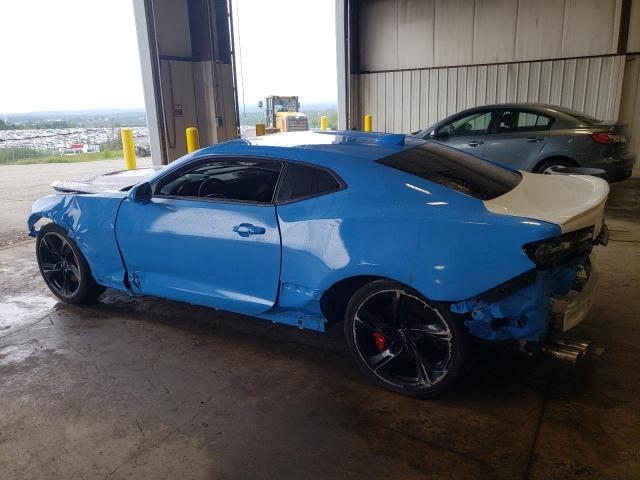 1G1FF1R72N0116671 - 2022 CHEVROLET CAMARO LT1 BLUE photo 2