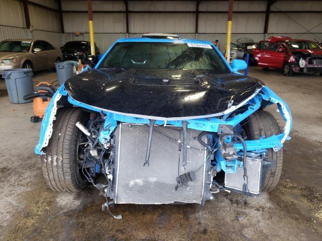 1G1FF1R72N0116671 - 2022 CHEVROLET CAMARO LT1 BLUE photo 5