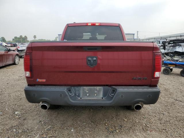 1C6RR7LT4MS528069 - 2021 RAM 1500 CLASS SLT 勃艮第红 照片 6