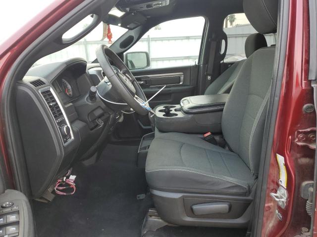 1C6RR7LT4MS528069 - 2021 RAM 1500 CLASS SLT 勃艮第红 照片 7