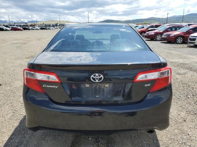 4T1BF1FK2CU179673 - 2012 TOYOTA CAMRY BASE BLACK photo 6