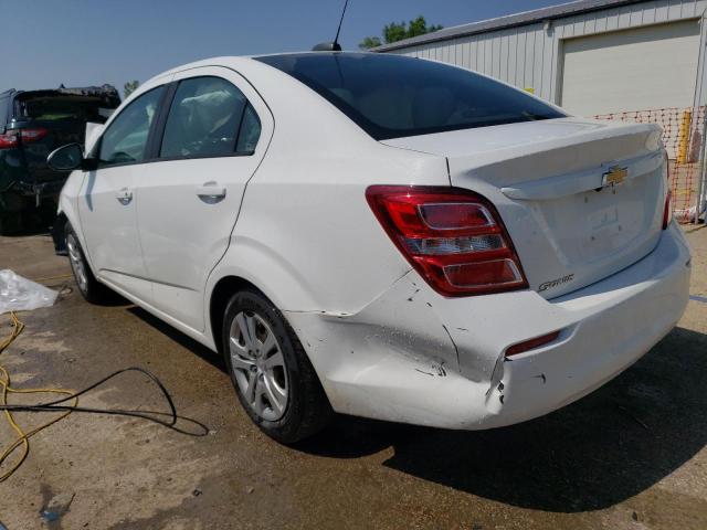 1G1JB5SH7J4103479 - 2018 CHEVROLET SONIC LS WHITE photo 2