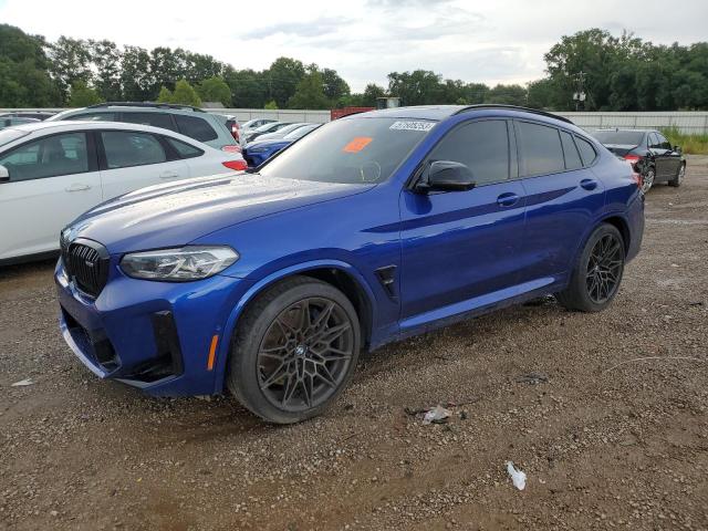 5YM23EC0XN9J15742 - 2022 BMW X4 M BLUE photo 1