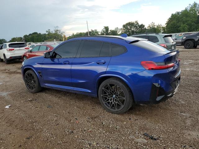 5YM23EC0XN9J15742 - 2022 BMW X4 M BLUE photo 2