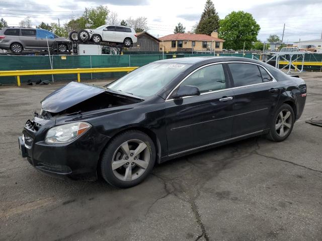1G1ZC5EU4CF265702 - 2012 CHEVROLET MALIBU 1LT BLACK photo 1