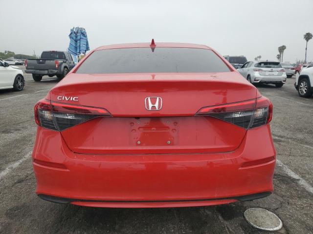 2HGFE2F20RH572227 - 2024 HONDA CIVIC LX 红色 照片 6
