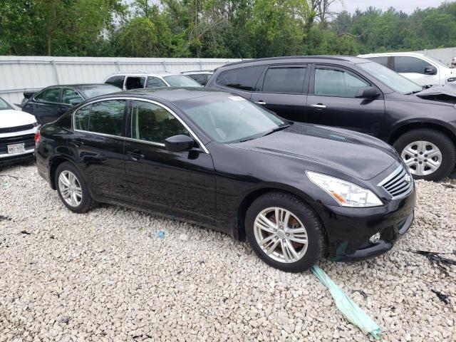 JN1CV6AR7DM757865 - 2013 INFINITI G37 BLACK photo 4