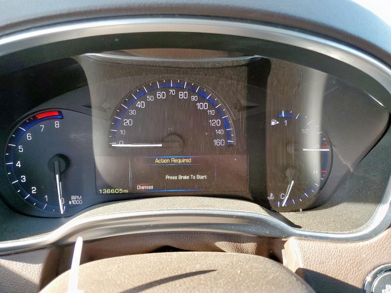 3GYFNCE37GS573748 - 2016 CADILLAC SRX PERFORMANCE COLLECTION Blanc photo 9