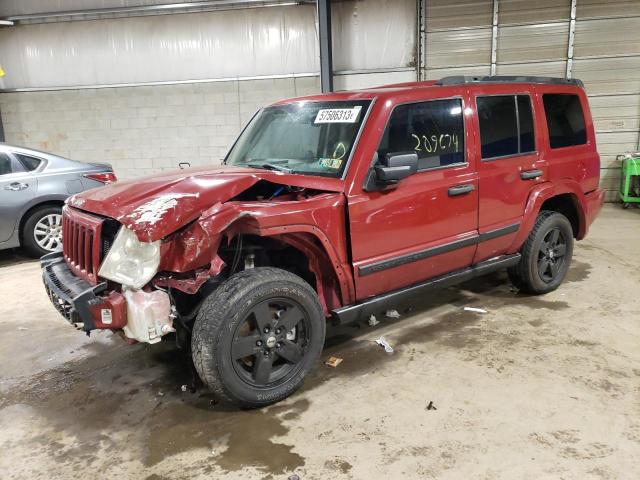 1J8HG48K86C229005 - 2006 JEEP COMMANDER 栗色 照片 1