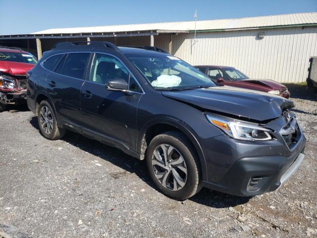 4S4BTANC3N3277655 - 2022 SUBARU OUTBACK LIMITED GRAY photo 4