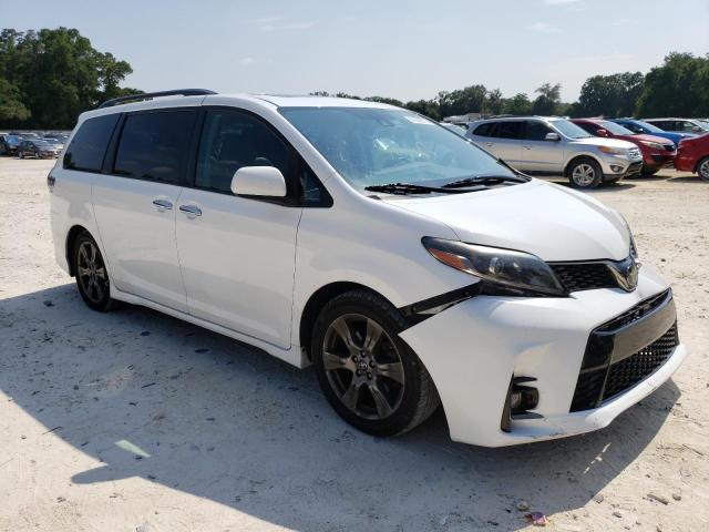 5TDXZ3DC0JS947533 - 2018 TOYOTA SIENNA SE WHITE photo 4