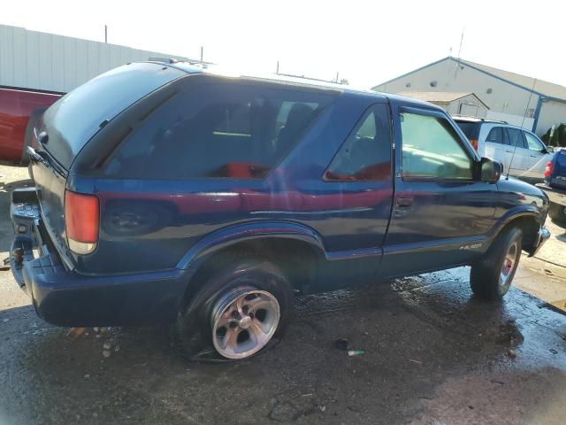 1GNCS18W7YK244399 - 2000 CHEVROLET BLAZER BLUE photo 3