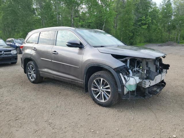 5TDJZRFH1JS542007 - 2018 TOYOTA HIGHLANDER SE 灰色 照片 4