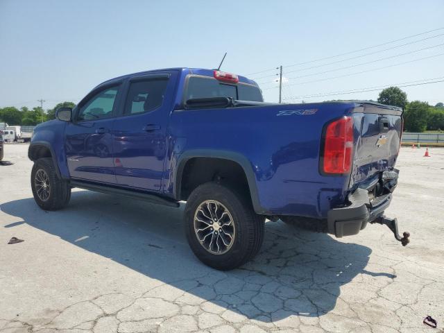 1GCGTEEN3H1278694 - 2017 CHEVROLET COLORADO ZR2 BLUE photo 2