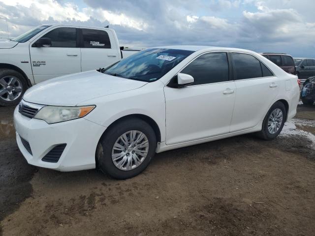 4T4BF1FK2DR283913 - 2013 TOYOTA CAMRY L WHITE photo 1