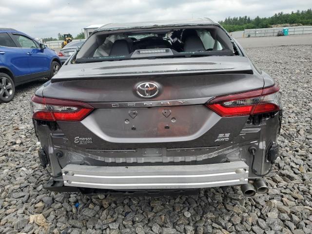 4T1G11BK8RU128357 - 2024 TOYOTA CAMRY SE NIGHT SHADE GRAY photo 6