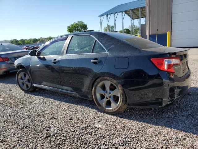 4T1BF1FK2CU156331 - 2012 TOYOTA CAMRY BASE BLACK photo 2
