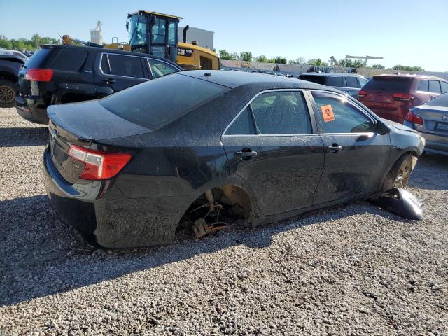 4T1BF1FK2CU156331 - 2012 TOYOTA CAMRY BASE BLACK photo 3