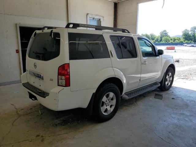 5N1AR18W07C615127 - 2007 NISSAN PATHFINDER LE WHITE photo 3