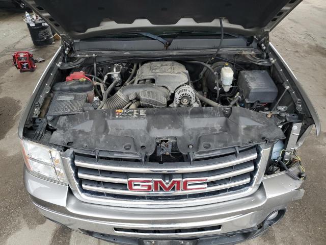 3GTP2VE70DG320254 - 2013 GMC SIERRA K1500 SLE GRAY photo 11