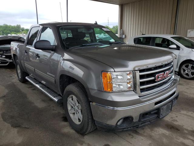 3GTP2VE70DG320254 - 2013 GMC SIERRA K1500 SLE GRAY photo 4