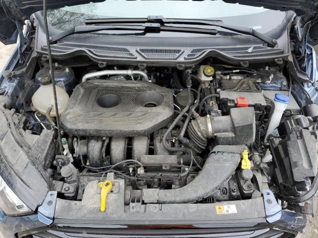 MAJ6S3FL6NC474750 - 2022 FORD ECOSPORT S 蓝色 照片 12