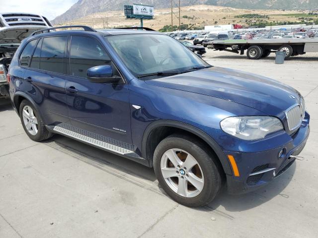 5UXZW0C59CL667082 - 2012 BMW X5 XDRIVE35D BLUE photo 4
