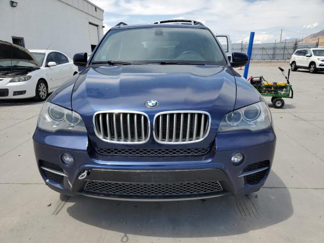 5UXZW0C59CL667082 - 2012 BMW X5 XDRIVE35D BLUE photo 5
