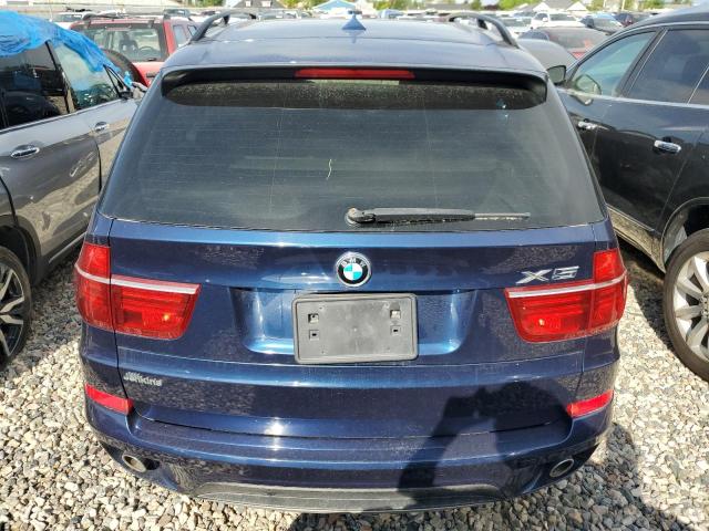 5UXZW0C59CL667082 - 2012 BMW X5 XDRIVE35D BLUE photo 6