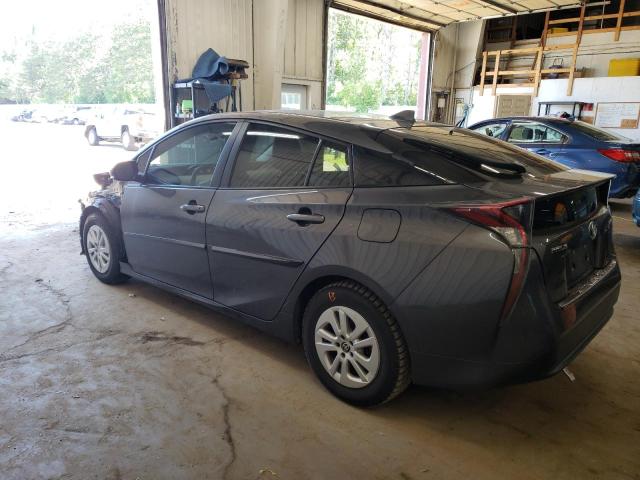 JTDKBRFU4H3029402 - 2017 TOYOTA PRIUS GRAY photo 2