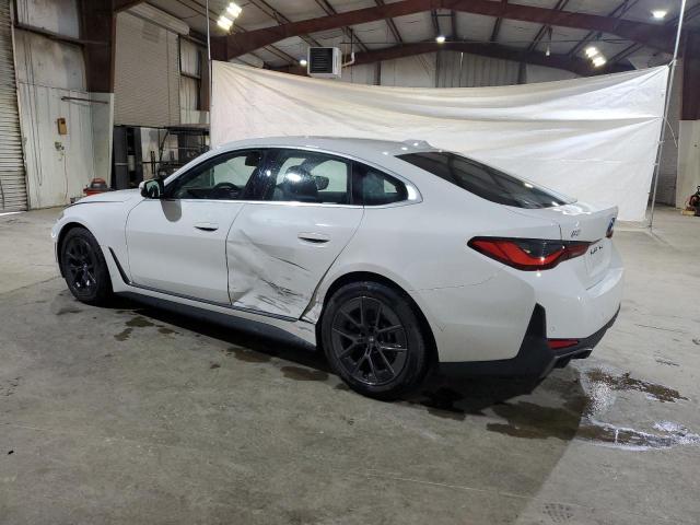 WBY73AW0XNFM42502 - 2022 BMW I4 EDRIVE 40 WHITE photo 2