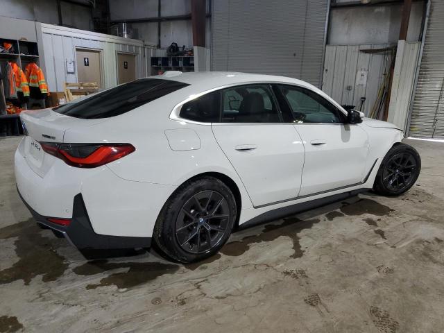 WBY73AW0XNFM42502 - 2022 BMW I4 EDRIVE 40 WHITE photo 3