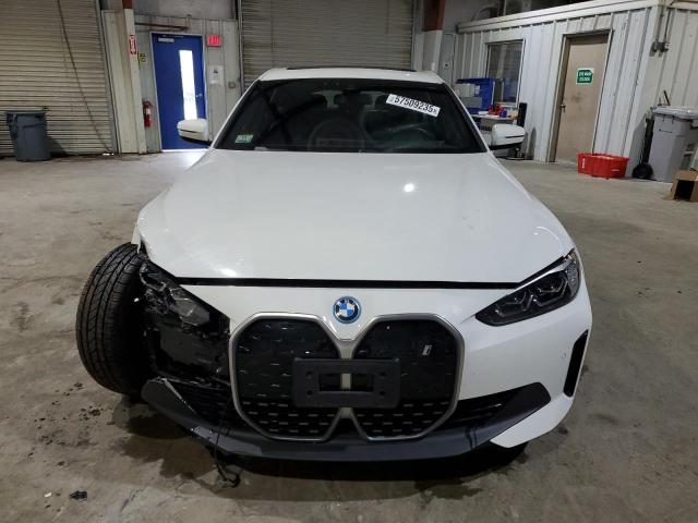 WBY73AW0XNFM42502 - 2022 BMW I4 EDRIVE 40 WHITE photo 5