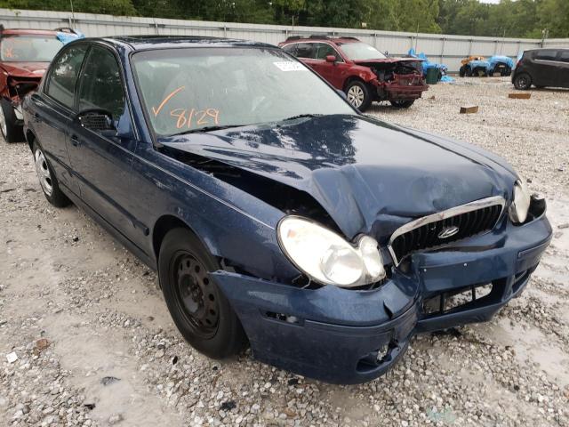 KMHWF25SX2A627456 - 2002 HYUNDAI SONATA GL BLUE photo 1