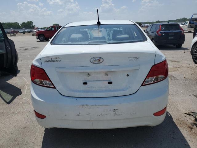 KMHCT4AE0FU803281 - 2015 HYUNDAI ACCENT GLS WHITE photo 6